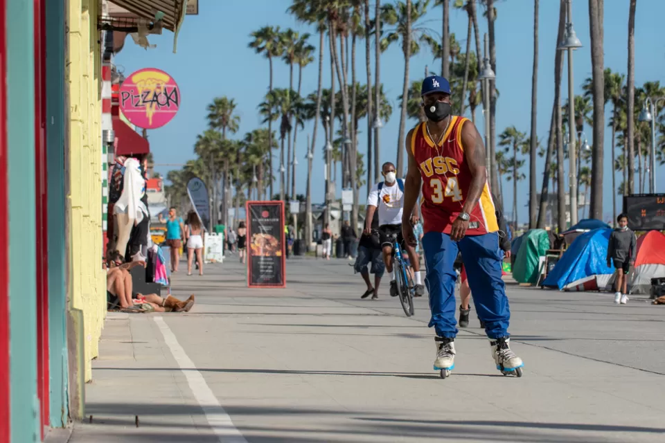 Venice Beach Coronavirus